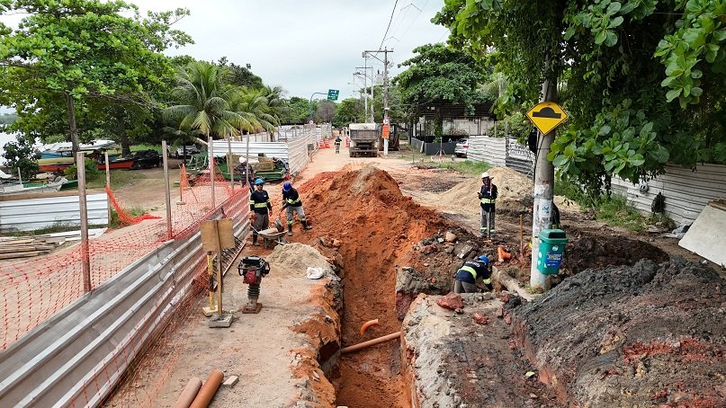 Obra Praia das Pedrinhas 1