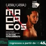 5 - Arte da peça Macacos, com Clayton Nascimento