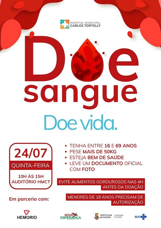 Campanha doaçao de sangue