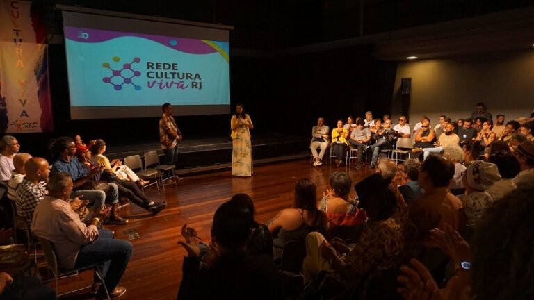 Representantes de Pontos de Cultura reunidos. Foto Filipe Aguiar - Secec-RJ