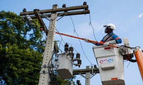 Enel Rio trabalho nas ruas