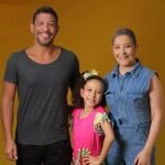 Flávia e Adriano no fim de um dos tratamentos