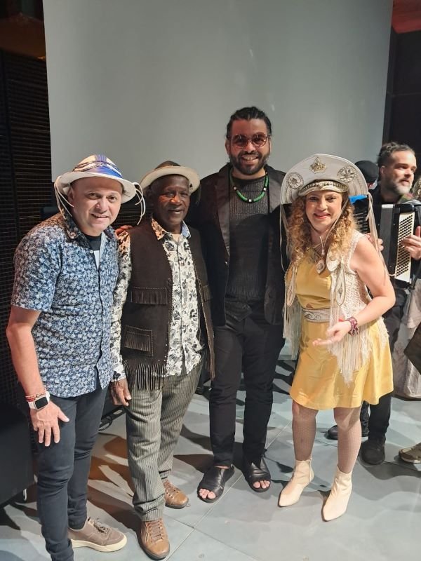 Nizo Jeremias, Ananias, Mestrinho e Neidinha Rocha Credito Divulgação