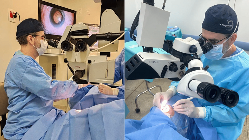 TRANSPLANTE CORNEA - DR FERNANDO LUIZ MEDEIROS