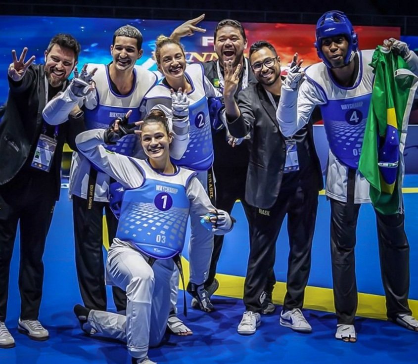Brasil garante ouro na Copa do Mundo de Taekwondo por equipes (2)