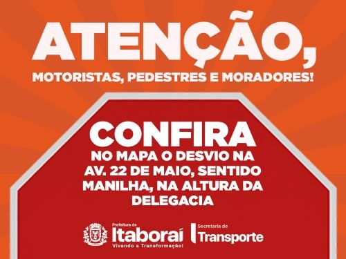 Avenida 22 de Maio terá interdição parcial no Centro para avanço das obras de revitalização