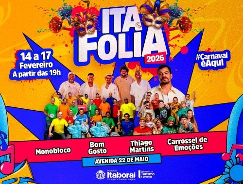 Ita Folia 2026 Maior trio elétrico do Rio, shows no Centro e programação inédita nos bairros marcam nova edição do carnaval em Itaboraí (2)