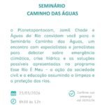 Convite Caminho das Águas
