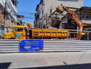 Maré - Obras tronco coletor