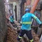 Beco do rato durante obras