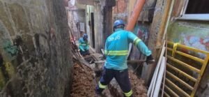 Beco do rato durante obras