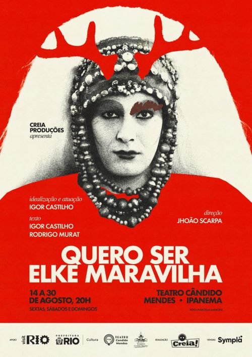 13 - Cartaz da peça Quero ser Elke Maravilha
