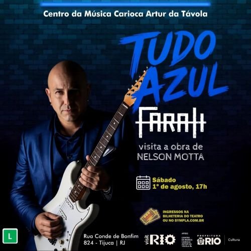 8 - Arte do show Tudo Azul