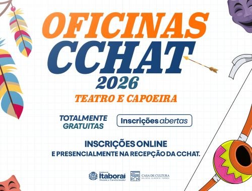 Casa de Cultura abre inscrições para oficinas gratuitas de Teatro e Capoeira