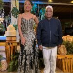 Jennifer Curcio com o porf. Ivanir dos Santos