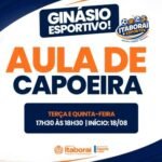 Itaboraí amplia opções esportivas com aulas gratuitas de capoeira no Ginásio Esportivo