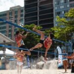 Disputa de futevôlei movimenta a Praia de Icaraí durante o Esporte é Show 2026 Foto Pedro Ely