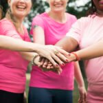 Women fighting breast cancer